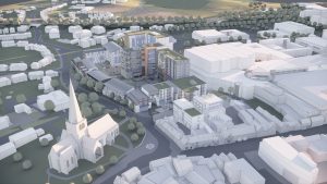 View of Eastgate Masterplan.