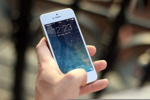 Picture showing a mobile phone