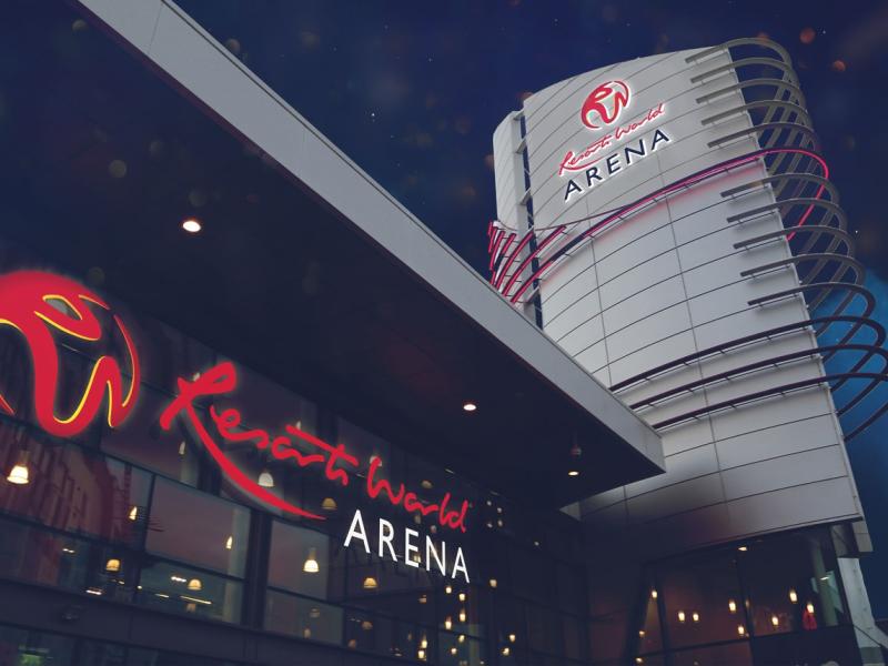 Image showing Resorts World Arena at night