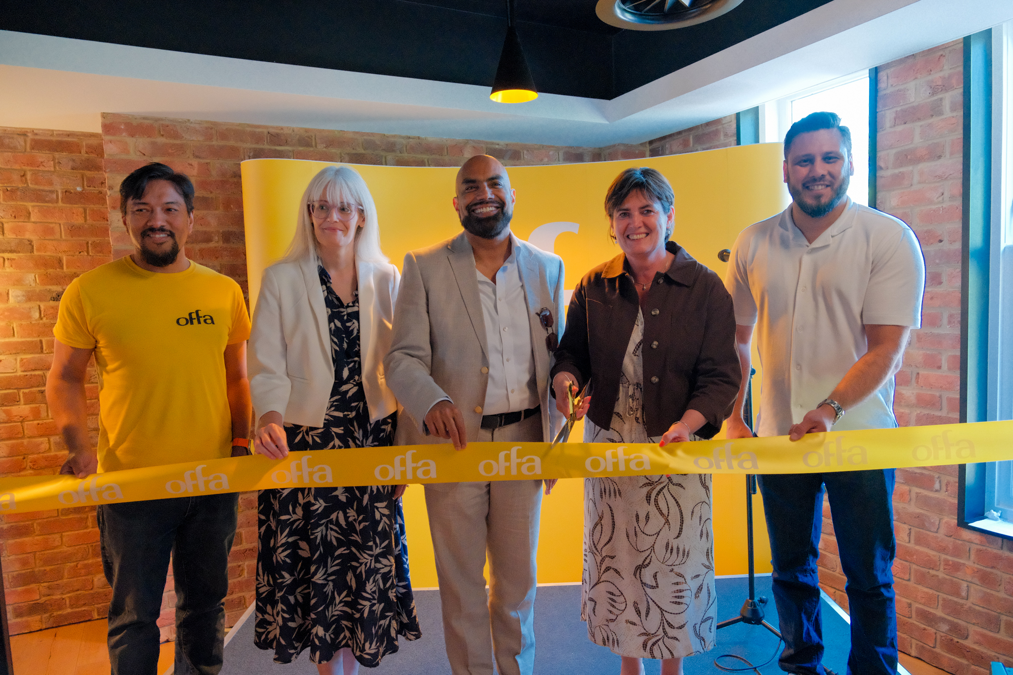 Offa Opening Image with Leader of Solihull Council